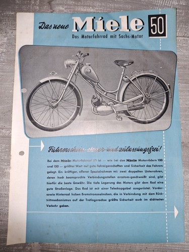 Miele moped original - miele, werbung