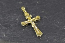 Gold cross, cross pendant