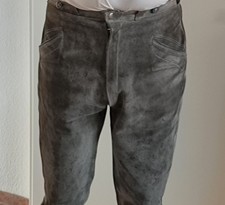 Alte speckige Gay Kniebundlederhose Lederhose Gr. 50 ca. 60 70 Jahre Wandern TOP