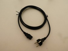 Kaltgeräte / Stromkabel / Netzkabel / gerade / Schuko / 2,5 m (23-6-15-1-Z)