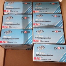700 Fuchs Befestigungskrallen 4 mm 700 Stk. = 30-55 m2 Fugenkrallen verzinkt 