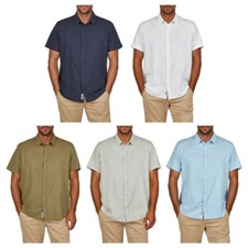 riverso Leinenhemd Herren