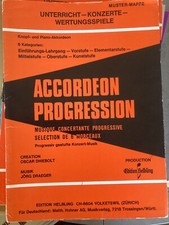 Accordeon Progression Mustermappe 5 Hefte Jörg Draeger Akkordeon Noten
