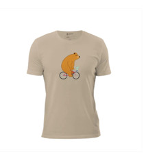 Bär auf Rad T Shirt | Fahrrad