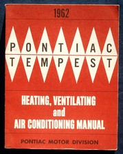 Werkstatthandbuch Manual 1962 Pontiac and Tempest Air Conditioning (USA) 