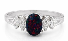 Echter opal diamant - echter, kt