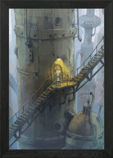 Machinarium gerahmtes Wandbild