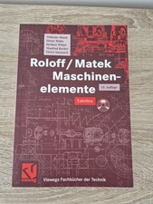 Roloff / Maschinenelemente 15. Auflage Tabellen Neuwertig 