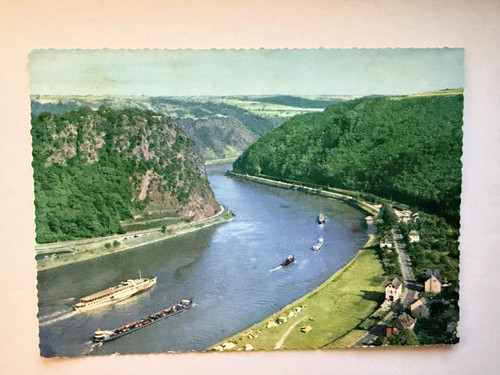 Rhein schifffahrt der - an,