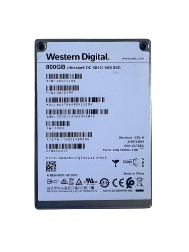 Enterprise ssd ultrastar - wd,