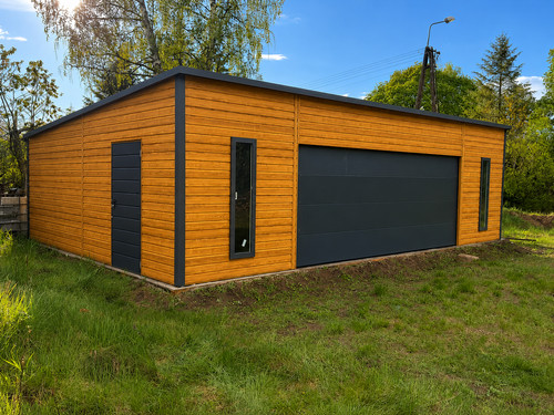 6x4m metallgarage blechgarage - 6x4m,
