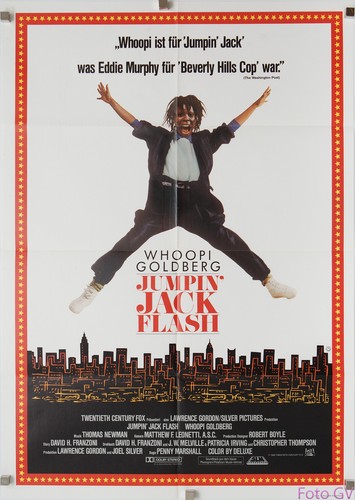 Plakat jumpin jack flash - jumpin', 1986