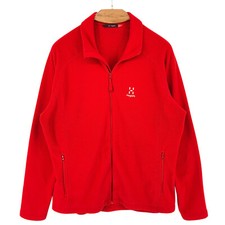 HAGLOFS Damen Zip Strickjacke Fleece Größe XL