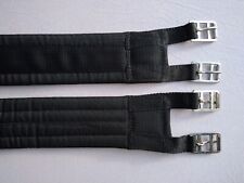 Sattelgurt, Baumwolle, Schwarz, extra stark 90mm, 85 - 150 cm    *NEU*