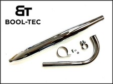 Simson Spatz SR1 SR2 SR 2E KR50 Schalldämpfer Auspuff Set m. Krümmer Auspufftopf