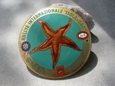 sehr schöner RALLYE INTERNAZIONALE GRADO 1958 Auto Kühlergrill Emaille Clubabzeichen Italien 