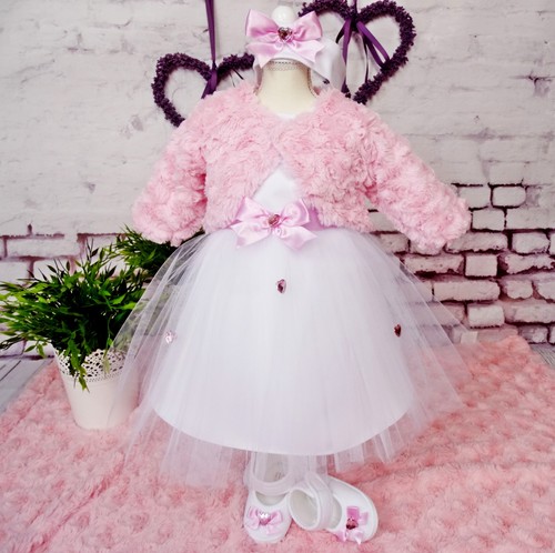 Set 3tlg taufkleid - ,