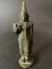 Bronze  Buddha Sri Lanka Asia Antiqe Old