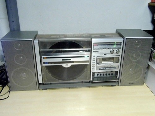 Sharp 3000 stereoanlage - sharp,