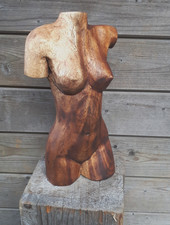 35cm teak holz frauen torso
