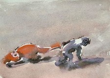 Original watercolor painting