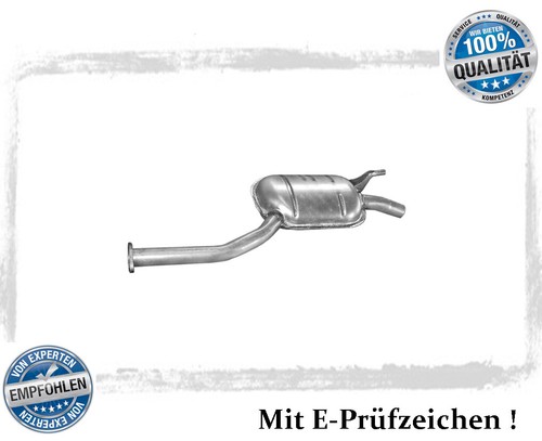 Mittelschalldämpfer für