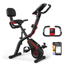 Heimtrainer bis 150KG Fitness Bike Fahrrad Faltbar Ergometer Hometrainer Schwarz