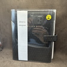 Filofax schwarz gepunktet