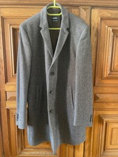 STRELLSON Kurzmantel Lawson, Größe 58 Slimfit, grau/schwarz gemustert, NEU