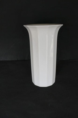 Porzellanvase,reinweiß,Rosent