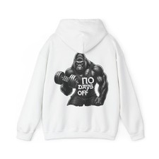 Gorilla Gym Hoodie No Days Off