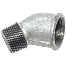 Temperguss Fitting verzinkt