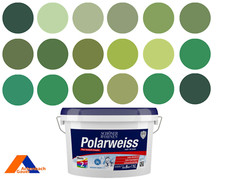 Wandfarbe, Deckenfarbe, Innenfarbe, Grün, Hellgrün, Dunkelgrün, RAL, Brillux 