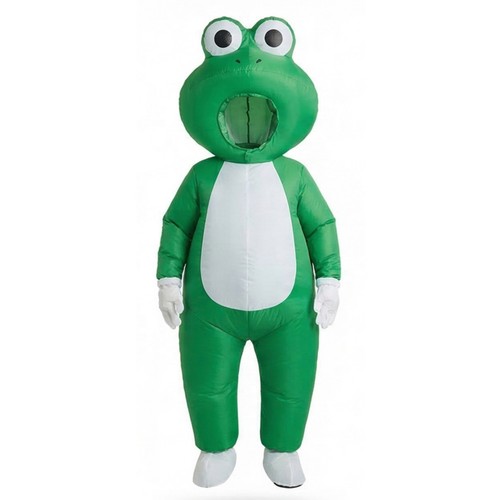 Aufblasbares froschkostüm - aufblasbares,
