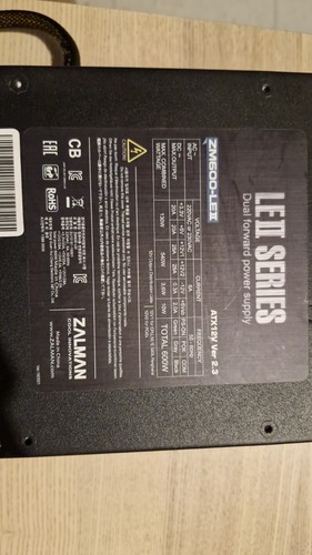 600 leii 600w atx - zm-600-leii, power