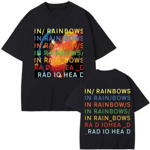 Radiohead rainbows fan - radiohead, in