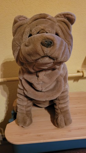 Stofftier shar pei - stofftier,