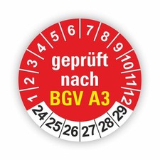 BGV A3 Prüfung ROT Ø 20 I 30