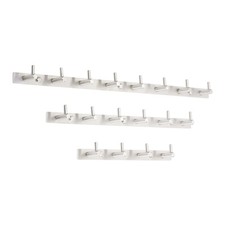 SO-TECH® Edelstahl Hakenleiste CORA Wandgarderobe Flurgarderobe Garderobe Haken