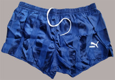 Vintage 1x Glanz Shorts Puma Hose + 1x Stutzen shiny 70/80er Jahre? Gr. 8