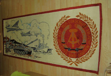 Seltener NVA Teppich aus DDR Zeit