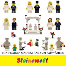 LEGO Minifiguren● Brautpaar ● Braut ● Bräutigam ● Hochzeit ● Zum AUSWÄHLEN ● NEU
