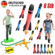 6x Rakete Luftdruck Set -
