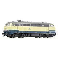 Roco H0 Lokomotive Diesellok Modellbahn DB 218 445-5 ozeanblau beige DC Züge
