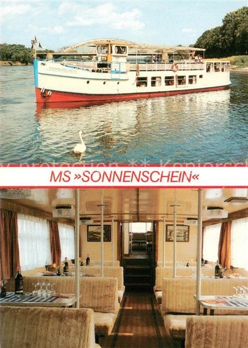 Dampfer binnenschifffahrt - dampfer, ms