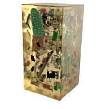 KUNSTHARZ 16 cm BLOCK PC 1984