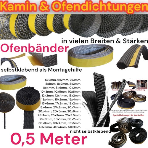 Dichtschnur flach - 0,5m,