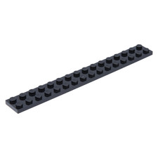 5x LEGO Platte 2 x 16 - LEGO