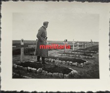 Foto WWII Infanterie Feldgrab