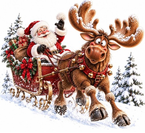Santas rentier - santas,